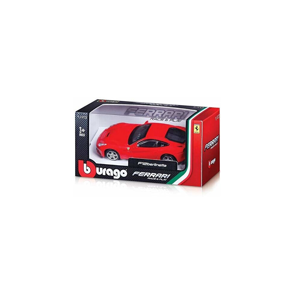 Maxpower Bburago 1:43 Scale Ferrari Race And Play