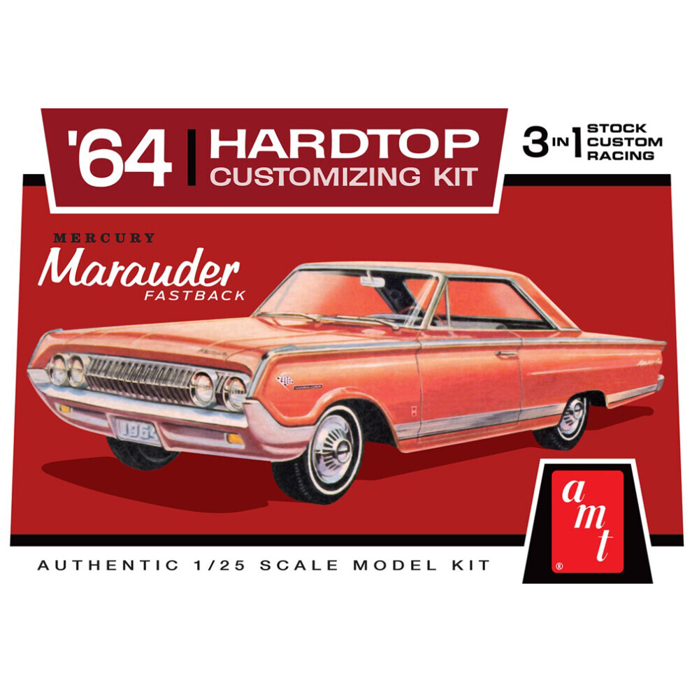 Maxpower Amt 1294 1964 Mercury Marauder Hardtop 3-In-1 1:25 Model Kit