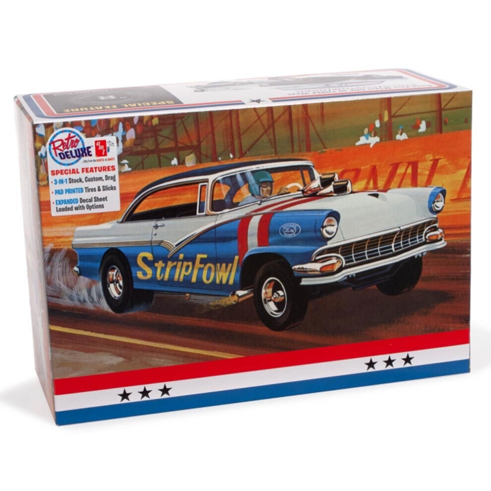 Maxpower Amt 1308 1956 Ford Victoria Hardtop 1:25 Model Kit