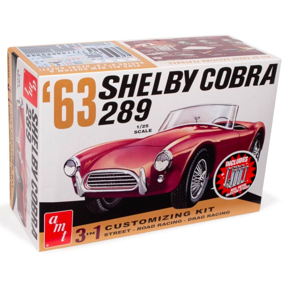 Maxpower Amt 1319 Shelby Cobra 289 1:25 Model Kit