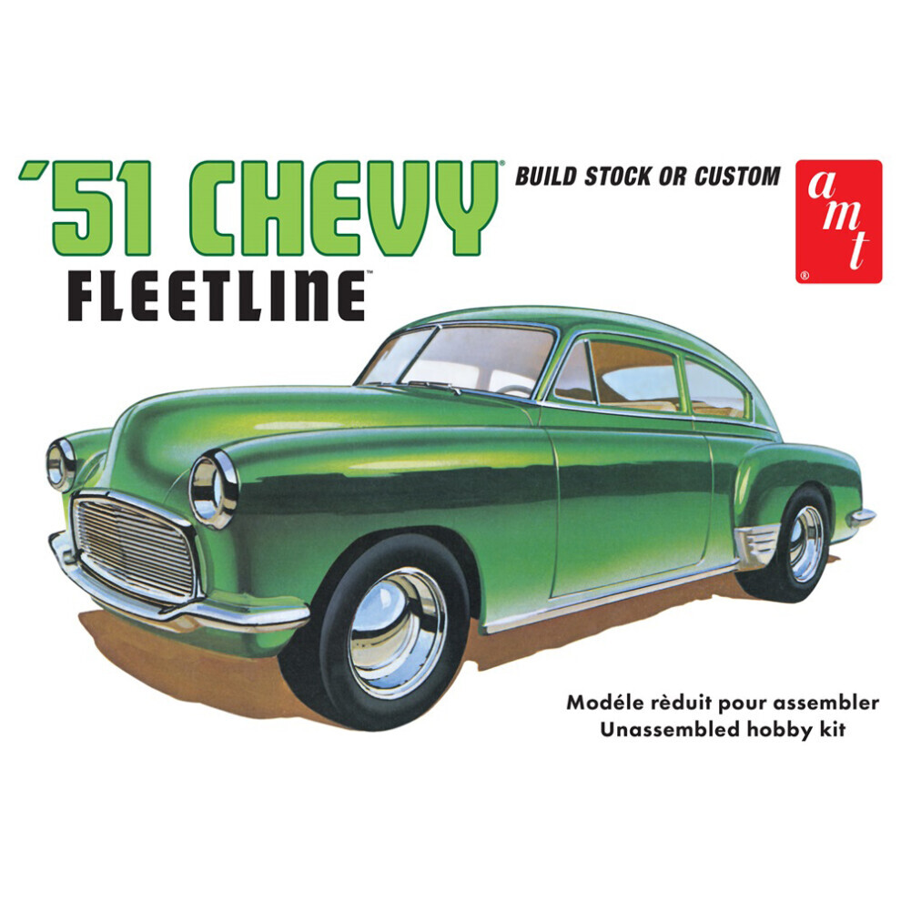 Maxpower Amt 1378 1951 Chevy Fleetline 1:25 Model Kit