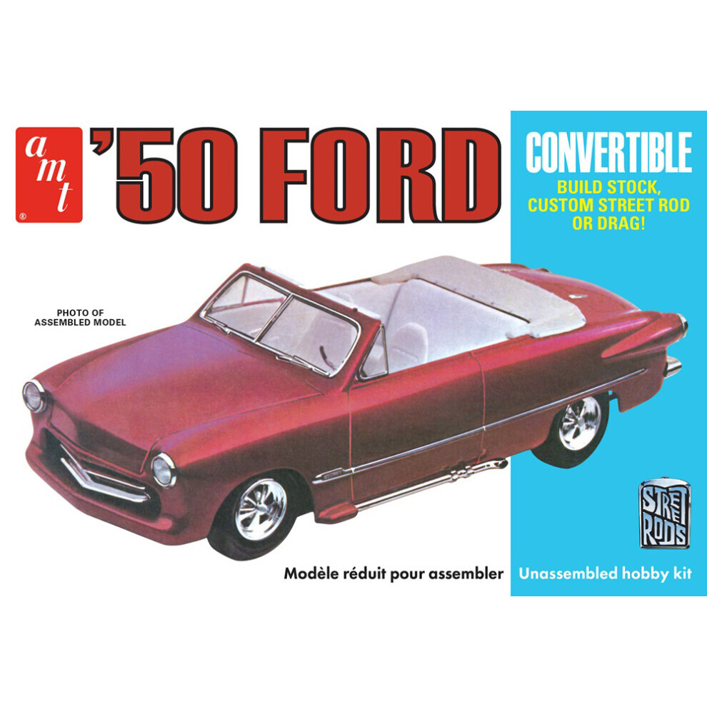 Maxpower Amt 1413 1950 Ford Convertible Street Rods Edition 1:25 Model Kit