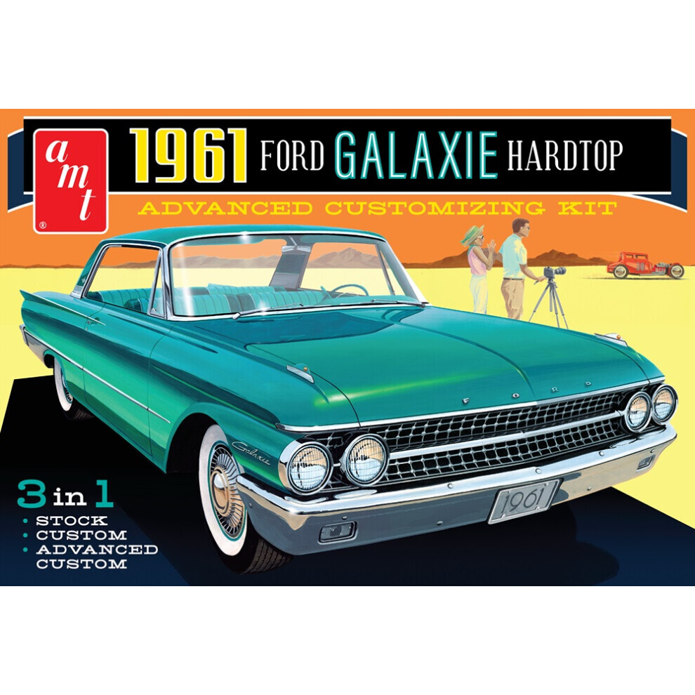 Maxpower Amt 1430 1961 Ford Galaxie Hardtop 1:25 Model Kit