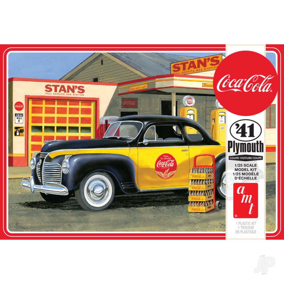 Maxpower Amt 1941 Plymouth Coupe 2T 1197M Model Kit