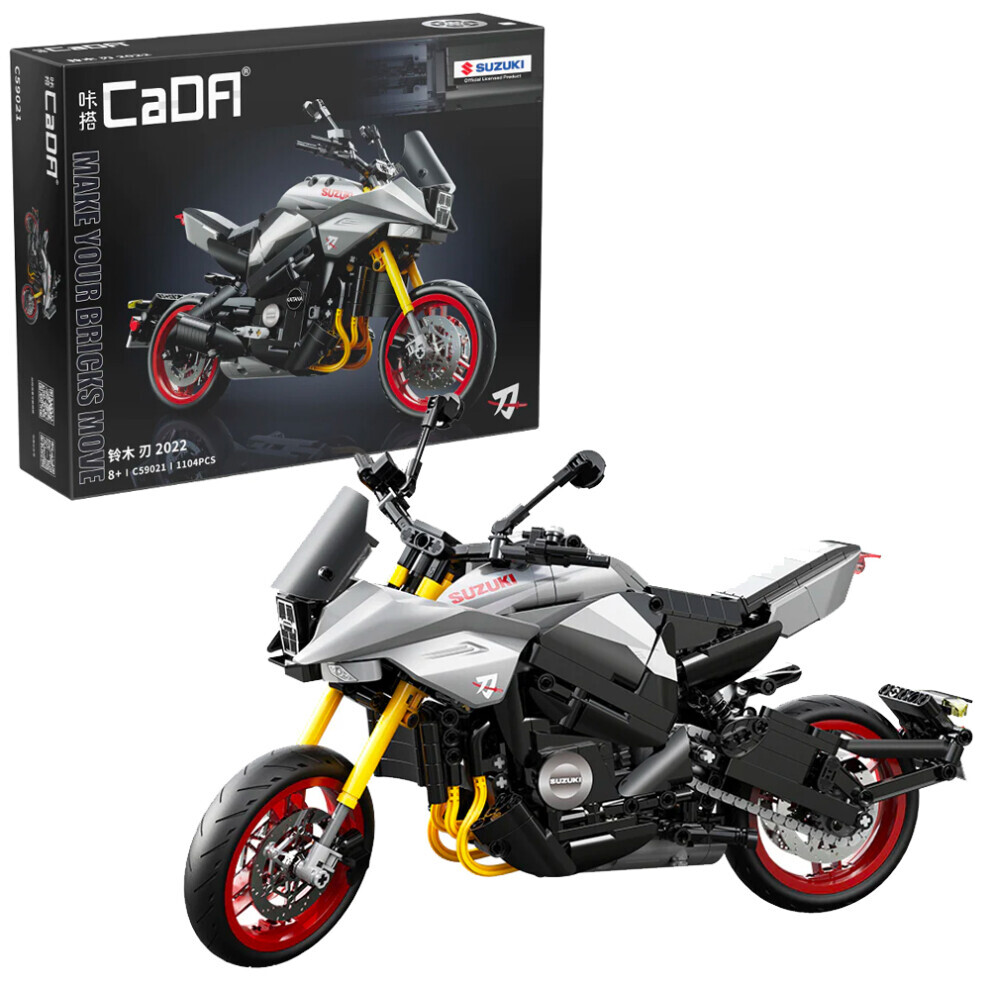 Maxpower Cada Suzuki Katana 2022 1104Pc 1:6 Brick Model Motorbike Age 8+ C59021w