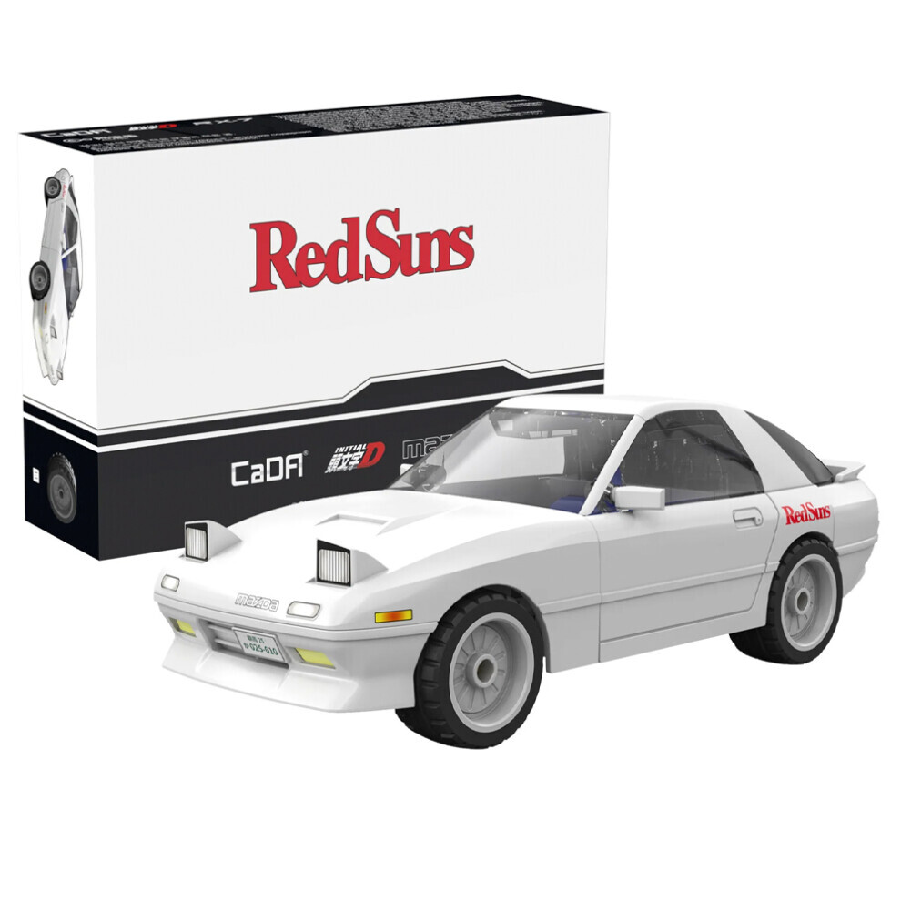 Maxpower Cada Mazda Rx-7 Fc3s Initial D 1:35 Brick Model Age 8+ 66Pcs 55016W