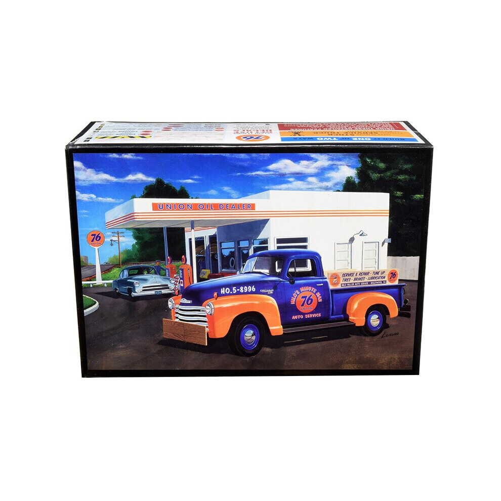Maxpower Amt Skill 2 Model Kit 1950 Chevrolet 3100 Pickup Truck \Union 76\