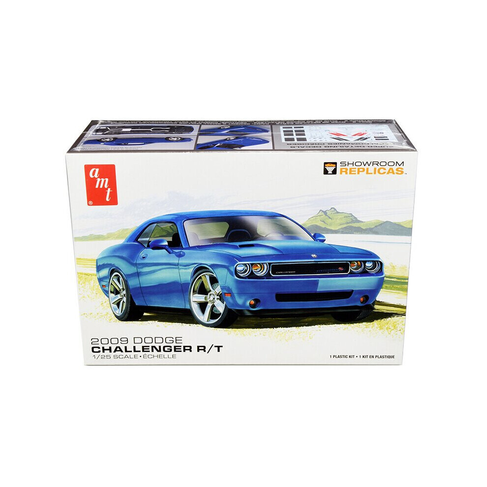 Maxpower Amt Skill 2 Model Kit 2009 Dodge Challenger R/T 1/25 Scale Model By Amt