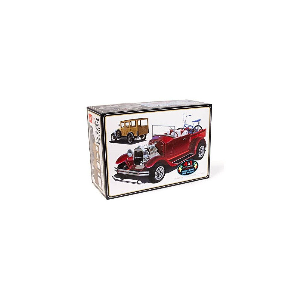 Maxpower Amt 1929 Ford Woody Pickup 1:25 Scale Model Kit