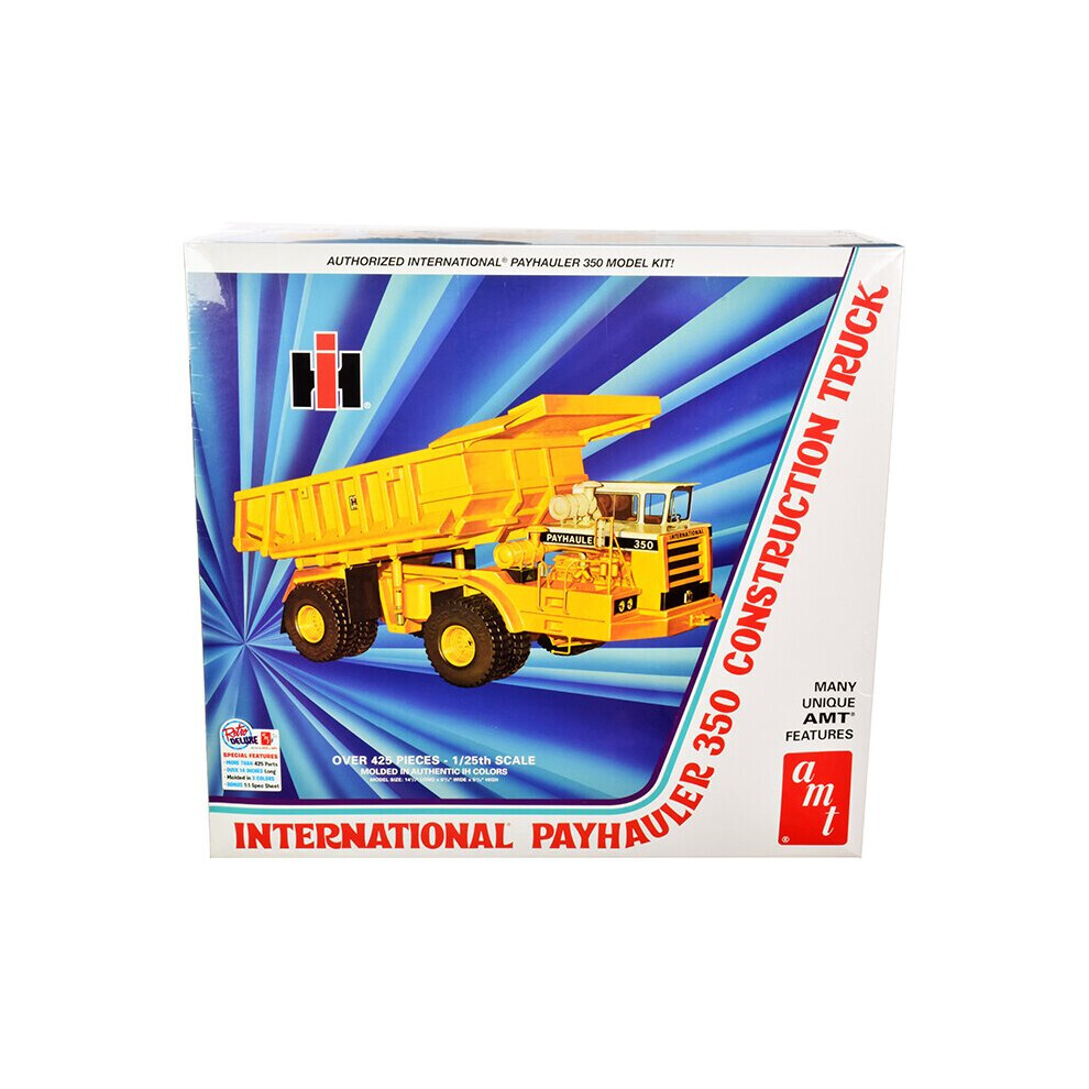 Maxpower Amt Skill 3 Model Kit International Payhauler 350 Construction Dump Truck 1/25 Scale Model By Amt