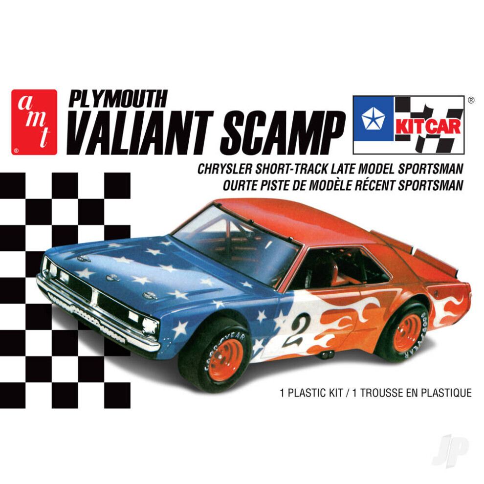 Maxpower Amt Plymouth Valiant Scamp Kit Car 2T 1171M Model Kit