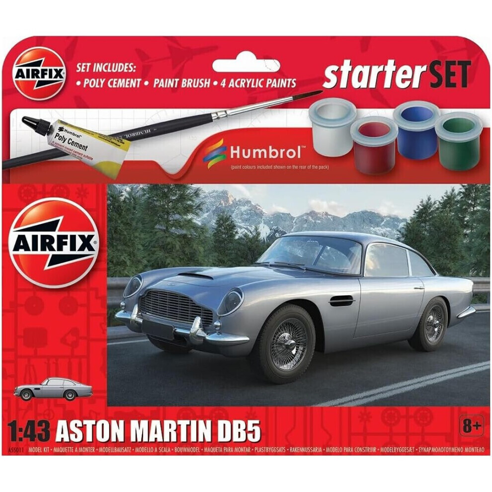 Maxpower Airfix A55011 Starter Set-Aston Martin Db5 1:43 Model Kit