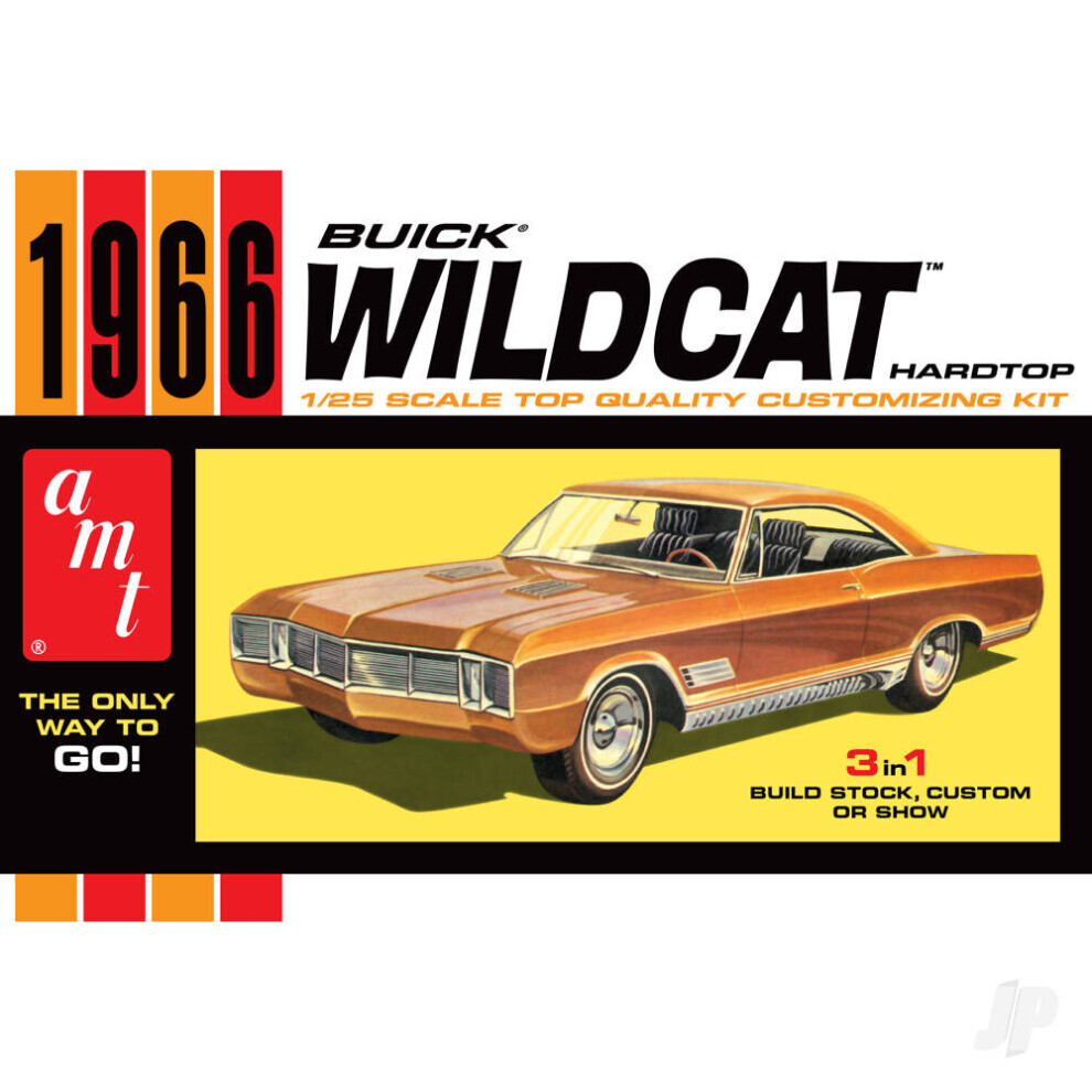 Maxpower Amt 1:25 1966 Buick Wildcat 1175 Model Kit