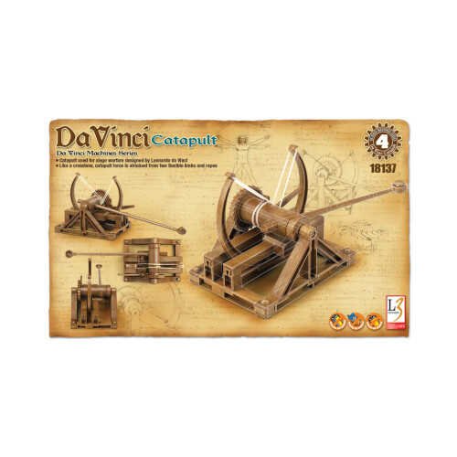 Academy 18137 Kit de modèle de catapulte Da Vinci