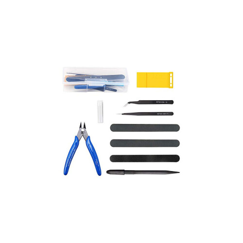 10 Pieces Gundam Model Tools Kit Hobby Building Craft Set Basic Model Building Repairing Kit