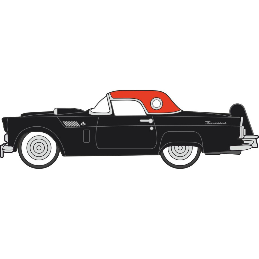 Maxpower 1956 Ford Thunderbird Raven Black/Fiesta Red