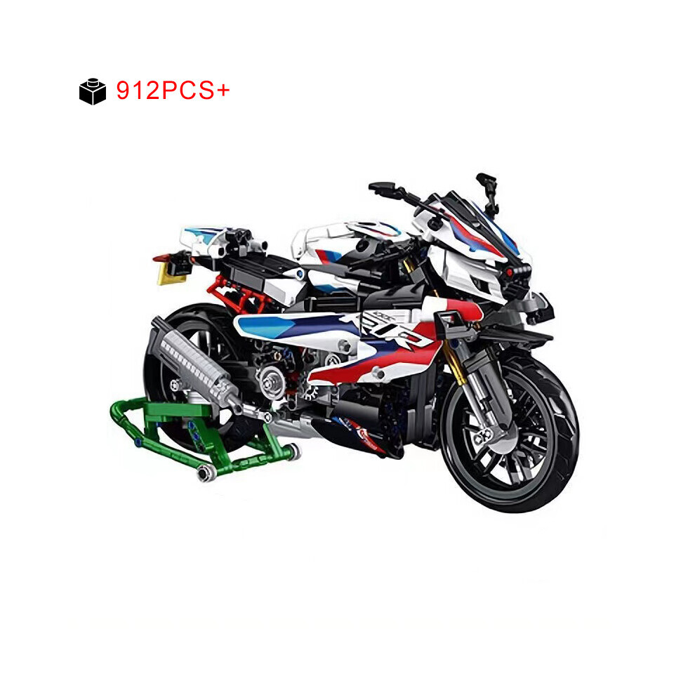 Maxpower (No Original Box2) 1920Pcs Technical Motorcycle Moc M1000rr Model Vehicle Racing Car 42130