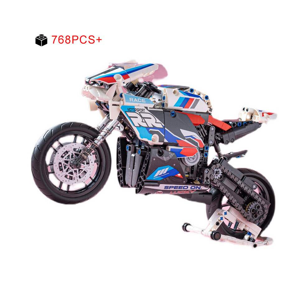 Maxpower (No Original Box1) 1920Pcs Technical Motorcycle Moc M1000rr Model Vehicle Racing Car 42130