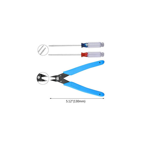 22 PCS Gundam Model Tools Kit Modeler Basic Tools Hobby Building Tools Kit for Car Model Building Repairing 2