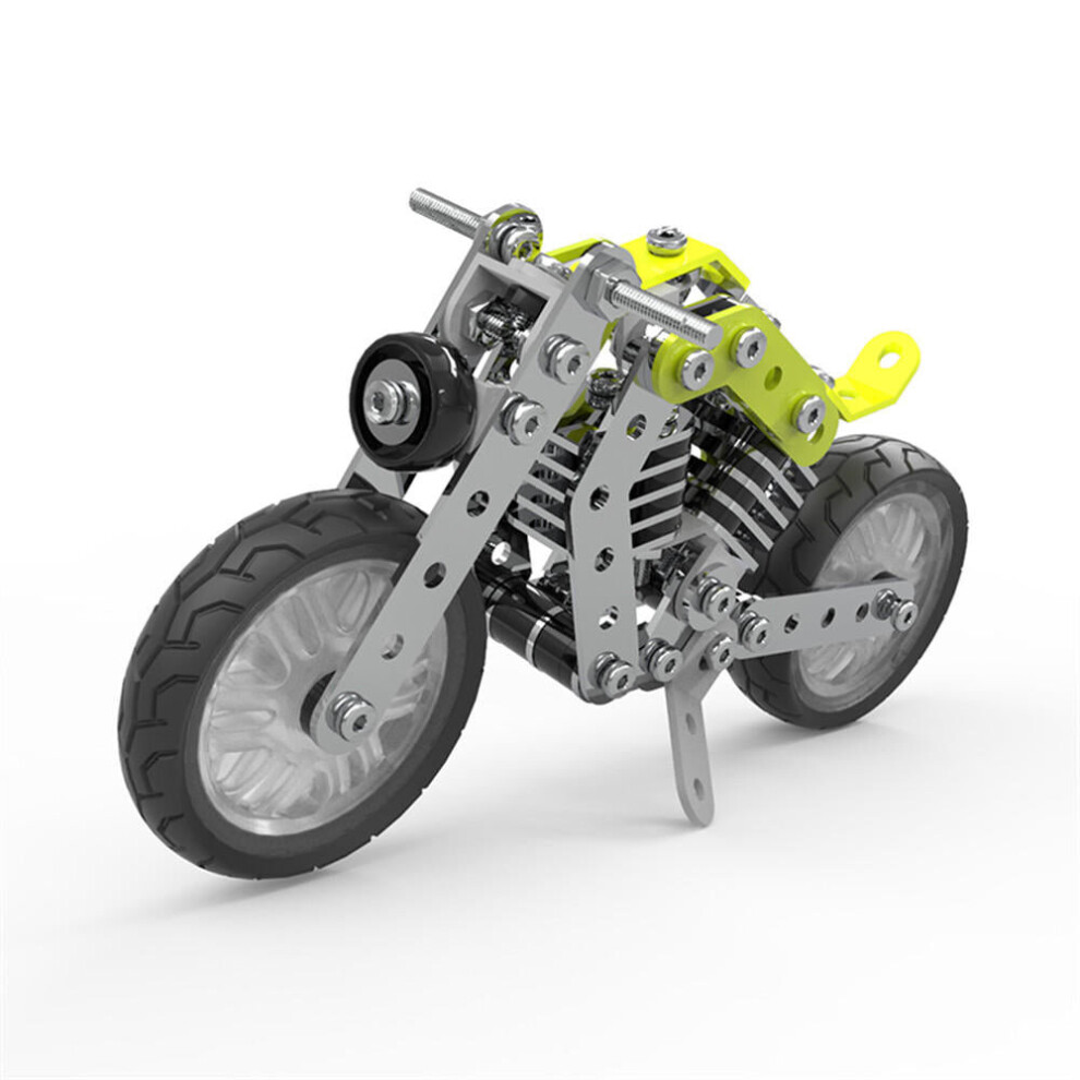 Maxpower 3D Metal Puzzle Model Building Stainless Steel Harley Motorcycle 158Pcs