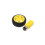 3-6V Dual Axis Gear Motor with 65mm Rubber Wheel 1