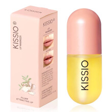 KISSIO Läppförstärkare, Naturlig Läppplump för Dagligt Bruk, 5.5ml