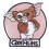 Gizmo Gremlins Logótipo Clássico Bordado 3 1/4" Largura Patch Termocolante 1