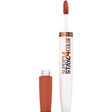 Maybelline SuperStay 24, 2-Βημάτων Υγρό Χείλος, Coffee Edition, Hushed Hazelnut