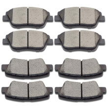ROADFAR Premium Keramik-Bremsbelge-Sets, 8 Stck, passend fr 20112015, fr Hyundai Sonata 20112016, fr Kia Optima