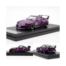 (ROTANA) SW 1:64 RWB 993 Rotana Race Track 997 modèle de voiture moulé sous pression Collection Street Warrior STAR TW
