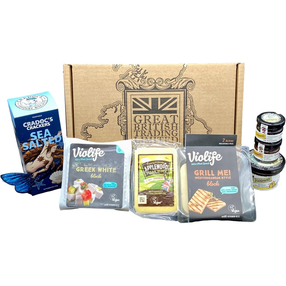 Plant Based Vegan Cheese Hamper by Great British Trading