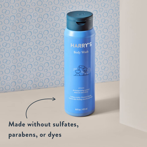 Harry's Harry's Ανδρικό Αφρόλουτρο - Stone, 16 Fl Oz (Συσκευασία 4 Τεμ) 2
