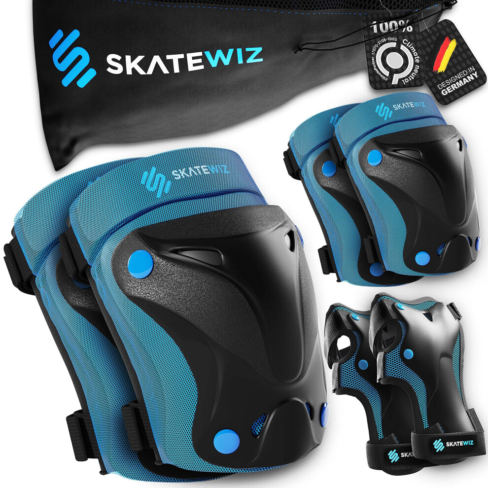 Coderas Skatewiz Rodilleras Para Mujer - Rodilleras Y Coderas Para Adultos --image