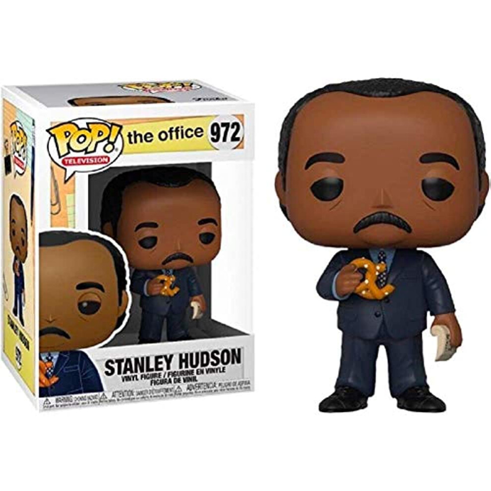 Figurine En Vinyle Exclusive Funko Pop! The Office Stanley Hudson Pretzel Day-image