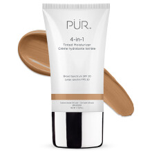 PUR Beauty 4-in-1 getnte Feuchtigkeitscreme mit Lichtschutzfaktor 20  feuchtigkeitsspendende Hauttnung, Gesichtsfeuchtigkeitscreme, Grundierung un