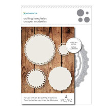 Momentan Complicat Circle Die 4 PC ?ablon de taiere O?el