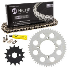 NICHE Antriebskettenrad-Kettenkombination fr Honda XR100R CRF100F vorne 14 hinten 50 Zhne 428 Hz Standard 118 Glieder