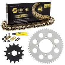 NICHE Antriebsritzel-Kettenkombination fr Honda XR100R CRF100F vorne 14 hinten 50 Zhne 428VM-X X-Ring 118 Glieder