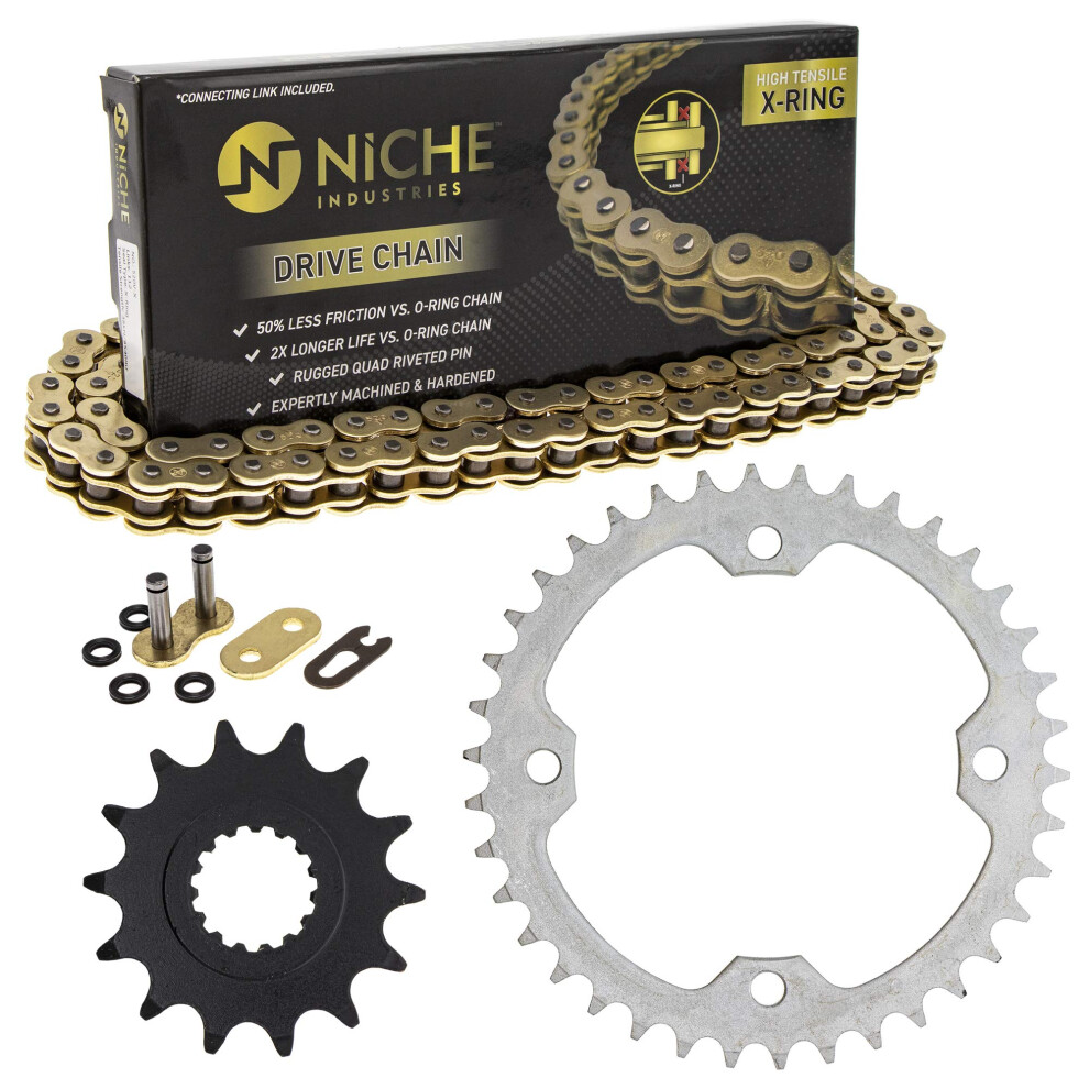 Niche Drive Sprocket Chain Combo For Yamaha Raptor 700 Yfz450r Front 1 803467086958