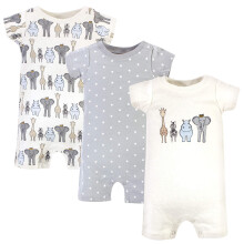 Detsk    unisex bavlnen    overaly Hudson Baby Royal Safari 0-3 mesiace