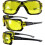 Γυαλιά Ασφαλείας Birdz Eyewear Gasket για Μοτοσυκλέτα Γκρι με Διαφανή Φακό (Κίτρινο) 5