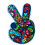 Patchclub Peace and Love Hand Fingers Patch Iron On/Cusut - Patch Patch Patch for Jacket Jeans Quilt Tote Bag 1