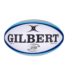 Gilbert Atom Rugbyball (Blau, Größe 4)