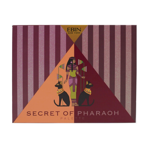 EBIN NEW YORK Desert Rose - Παλέτα Σκιών Secret of Pharaoh, Υψηλής Χρωστικής, Φιλική προς τα Ζώα 1