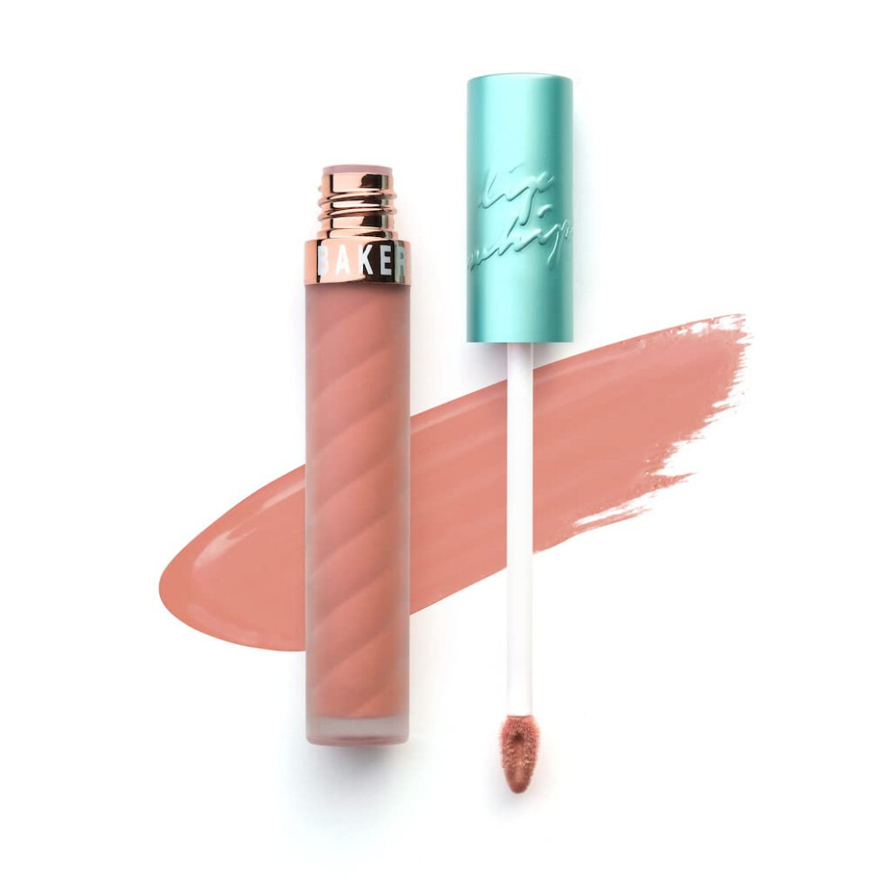 Brillant     l   vres Lip Whip de Beauty Bakerie, repulpeur de l   vres non collant, accessoire de maquillage brillant, Snickerdoodle, 3,5 ml