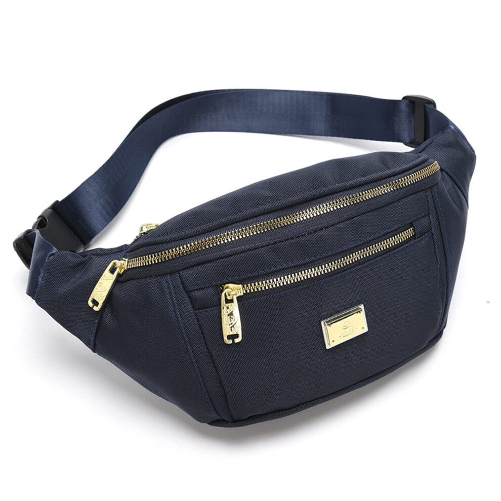 DAITET Large Fanny Pack for Men Women  Kids  Outdoors  Workout Waist Bag Adjustable Belt  Waterproof Travel Bag  Running Bag fit for iPhone Samsung La-image-OPC-PFY72MF-NEW