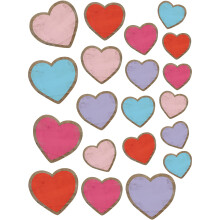 Vom Lehrer erstellte Ressourcen Home Sweet Classroom Hearts Accents verschiedene Gren (TCR8465)