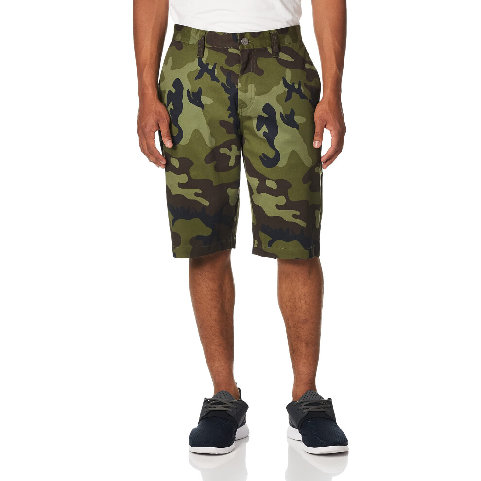 Volcom Herren Vmonty Stretch Chino Shorts Camouflage 31 Us-image