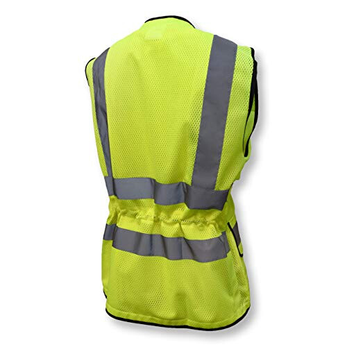 Radians Unisex Ενηλίκων Γιλέκο Ασφαλείας Υψηλής Αντοχής, Πράσινο Ασφαλείας, Μεσαίο ΗΠΑ 1