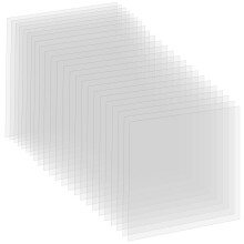 Pachet de 24 foi de ?abloane din Mylar transparent de 4 mil, 12"""" x 12"""" Foi de ?abloane din plastic reutilizabile goale pentru material de ?ablo